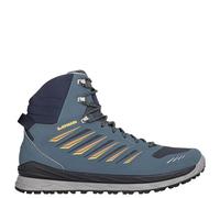 LOWA Stiefel mittel AXOS GTX MID stahlblau/orange, 46