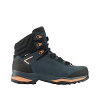 Lowa Wanderschuhe Lady Light Evo GTX (Trekking, Nubukleder, wasserdicht) navyblau/pfirsich Damen, Größe Euro (US) 39 (7,5)