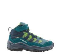 LOWA Stiefel mittel MADDOX PRO GTX MID VC JR petrol/limone, 34