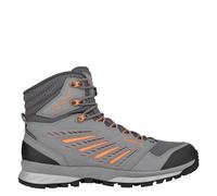 LOWA Stiefel mittel TREK EVO GTX MID grau/flame, 42