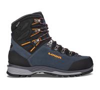 Lowa - Ticam Evo GTX - Bergschuhe, Gr. 41 EU 41 - Regular, schwarz/blau (SteelBlue/Orange)