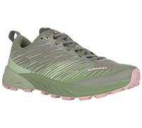 Lowa Trail-Laufschuhe Amplux (Synthetik, Leichtigkeit) grün/rosa Damen, Größe Euro (US) 38 (7)