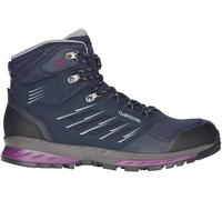 damen wanderschuh lowa trek evo gtx mid blau violett 39