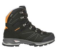 Lowa Trekkingschuhe Baldo GTX (präzise Zweizonenschnürung, wasserdicht) schwarz/orange Herren, Größe Euro (US) 46 (12)