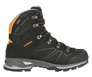 Lowa Trekkingschuhe Baldo GTX (präzise Zweizonenschnürung, wasserdicht) schwarz/orange Herren, Größe Euro (US) 42 (9)