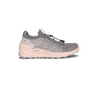 Lowa Sneaker-Laufschuhe Fusion Low (Strickmaterial, sockenähnlicher Einstieg) anthrazitgrau/rosa Damen, Größe Euro (US) 39,5 (8)