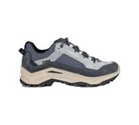 Lowa Wanderschuhe Ventierra LO GTX Damen – Veloursleder/Textil, wasserdicht – rauchblau/blau Größe 40