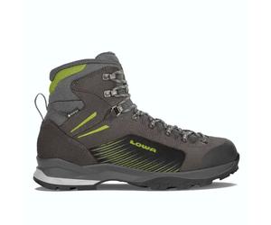Lowa - Vigo GTX - graphit/limone - Größe 44,5 - Herren Bergschuhe - Gore Tex