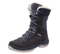 LOWA W Barina Iii GTX Grau - Gore-Tex Wasserdichter gefütterter Damen Gore-Tex Winterstiefel, Größe EU 39.5 - Farbe A