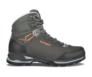Lowa Wander-Trekkingschuhe Lady Light LL (Nubukleder, Lederfutter) grau/koralle Damen, Größe Euro (US) 37,5 (6,5)
