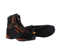 Lowa Camino Evo GTX Herren Trekkingschuhe Bergschuhe schwarz-orange Schuhgröße EU 42,5 Farbgruppe schwarz schwarz Herren