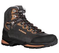 Lowa Wanderschuhe Camino Evo LL (Trekking, Nubukleder) 2024 anthrazitgrau/orange Herren, Größe Euro (US) 44 (10,5)