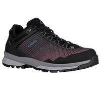 Lowa Wanderschuhe Carezza GTX Low (Trekking, Textil/Synthetik, wasserdicht) schwarz/altrosa Damen, Größe Euro (US) 39 (7,5)