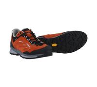 Lowa Wanderschuhe Delago Low GTX (Trekking, Veloursleder, wasserdicht) 2025 orange/schwarz Herren, Größe Euro (US) 44,5 (11)