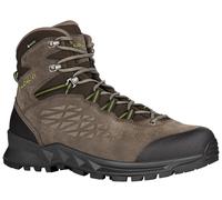 Lowa Wanderschuhe Explorer II Mid GTX (Trekking, Travel, wasserdicht) schieferbraun/olivegrün Herren, Größe Euro (US) 47 (13)