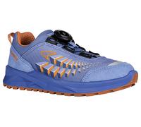 Lowa Wanderschuhe Ferrox Low GTX (Textil/Synthetik, wasserdicht) blau/orange Kinder, Größe Euro (US) 37 (5)
