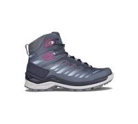 Lowa - Wanderschuhe Gore-Tex - Ferrox Gtx Mid Ws Navy / Iceblue für Damen - Größe 37 - Grau Grau 37