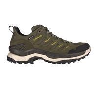 Lowa Wanderschuhe Innovo Low GTX (All-Terrain, Veloursleder/Textil, wasserdicht) olive/bernsteingrün Herren, Größe Euro (US) 42 (9)