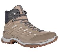 Lowa Wanderschuhe Innovo Mid GTX (All-Terrain, Veloursleder, wasserdicht) braun/grau Damen, Größe Euro (US) 41 (9)