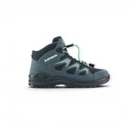 Lowa Wanderschuhe Innox Evo GTX QC (Synthetik/Textil, wasserdicht) navyblau/jadegrün Kleinkinder, Größe Euro (US) 35 (3,5)