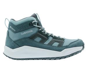 Lowa Wanderschuhe Kaloya Mid GTX (Nubukleder/Textil, wasserdicht) rauchblau/blau Damen, Größe Euro (US) 39,5 (8)