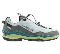 Lowa Wanderschuhe Maddox Pro Low GTX SL (Fast-Hiking, Textil/Synthetik, wasserdicht) grau/farn Herren, Größe Euro (US) 42 (9)