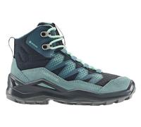 Lowa Wanderschuhe Maddox Pro Mid GTX Junior (Textil/Veloursleder, wasserdicht) navyblau/blau Kinder, Größe Euro (US) 37 (5)