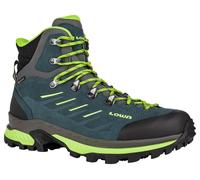 Lowa Randir GTX MID Herren Trekkingschuhe blau-limone Schuhgröße EU 45 Farbgruppe blau blau Herren