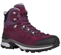 Lowa Wanderschuhe Randir Mid GTX (Trekking, Veloursleder, wasserdicht) graperot/beere Damen, Größe Euro (US) 40 (8,5)