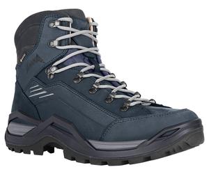 Lowa Wanderschuhe Renegade 100 GTX Mid (All-Terrain, Nubukleder, wasserdicht) navyblau/asphalt Herren, Größe Euro (US) 46,5 (12,5)