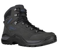 Lowa Wanderschuhe Renegade EVO Mid GTX (All-Terrain, Nubukleder, wasserdicht) anthrazitgrau/stahlblau Herren, Größe Euro (US) 44 (10,5)