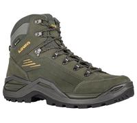 Lowa Wanderschuhe Renegade EVO Mid GTX (All-Terrain, Nubukleder, wasserdicht) olivegrün/senf Herren, Größe Euro (US) 46 (12)