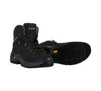 Lowa Wanderschuhe Renegade Mid GTX (All-Terrain, Nubukleder, wasserdicht) anthrazitgrau/senf Herren, Größe Euro (US) 46 (12)