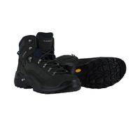 Lowa Wanderschuhe Renegade Mid GTX (All-Terrain, Nubukleder, wasserdicht) dunkelgrau Herren, Größe Euro (US) 44,5 (11)