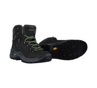 Lowa Wanderschuhe Renegade Mid GTX (All-Terrain, Nubukleder, wasserdicht) graphitgrau/jade Damen, Größe Euro (US) 38 (7)
