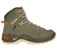 Lowa Wanderschuhe Renegade Mid GTX – Nubukleder, wasserdicht, graugrün Damen 37,5 (US 6,5)