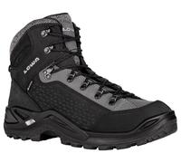 Lowa Wanderschuhe Renegade Warm Mid GTX (Winter-All-Terrain, wasserdicht) schwarz/grau Herren, Größe Euro (US) 45 (11,5)