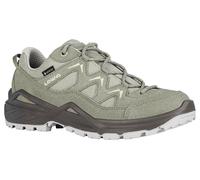 Lowa Wanderschuhe Sirkos Evo Low GTX (Veloursleder/Textil, wasserdicht) seegrasgrün/mintgrün Damen, Größe Euro (US) 41 (9)