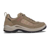 Lowa Wanderschuhe Taurus Pro Low GTX (Veloursleder, wasserdicht) taupebraun/terra Damen, Größe Euro (US) 42 (10)