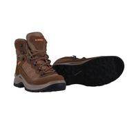 Lowa Wanderschuhe Taurus Pro Mid GTX (All-Terrain, Veloursleder, wasserdicht) taupebraun Damen, Größe Euro (US) 37 (6)