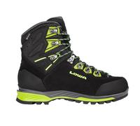 Lowa Wanderschuhe Ticam Evo GTX (Trekking, Nubukleder, wasserdicht) schwarz/limegrün Herren, Größe Euro (US) 43,5 (10)