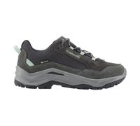 Lowa Wanderschuhe Ventierra LO GTX (Veloursleder/Textil, wasserdicht) grau/rauchgrün Damen, Größe Euro (US) 40 (8,5)
