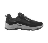 Lowa Wanderschuhe Ventierra LO GTX (Veloursleder/Textil, wasserdicht) schwarz/grau Herren, Größe Euro (US) 45 (11,5)