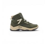 Lowa Wanderschuhe Ventierra QC GTX (Veloursleder/Textil, wasserdicht) olivgrün/beige Damen, Größe Euro (US) 40 (8,5)