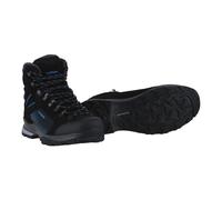 Lowa Wanderschuhe Vigo GTX (Trekking, Spaltleder-Textil, wassderdicht) schwarz/blau Herren, Größe Euro (US) 42 (9)