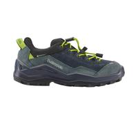 Lowa Wanderschuhe Wandax LO GTX (Veloursleder/Synthetik, wasserdicht) dunkelpetrol/lime Kleinkinder, Größe Euro (US) 33 (2)