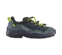 Lowa Wanderschuhe Wandax LO GTX (Veloursleder/Synthetik, wasserdicht) dunkelpetrol/lime Kleinkinder, Größe Euro (US) 32 (1)
