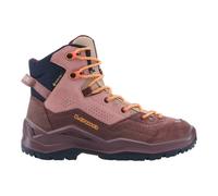 Lowa Wanderschuhe Wandax Mid GTX (Veloursleder/Synthetik, wasserdicht) altrosa Kinder, Größe Euro (US) 38 (6)