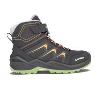 Lowa Winterschuhe Maddox Warm GTX Kid (wasserdicht) graphitgrau/mint Kinder, Größe Euro (US) 37 (5)