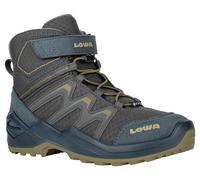 Lowa Winterschuhe Maddox Warm Mid GTX (Textil/Synthetik, wasserdicht) petrol/senf Kleinkinder, Größe Euro (US) 30 (13)
